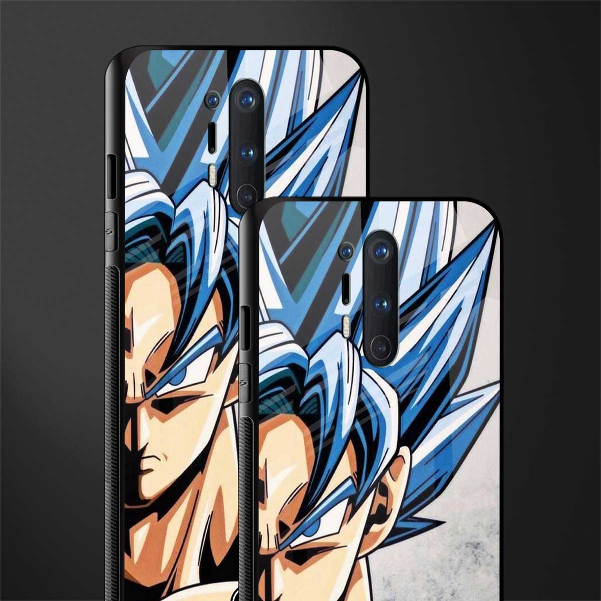 goku dragon ball z anime glass case for oneplus 8 pro image-2