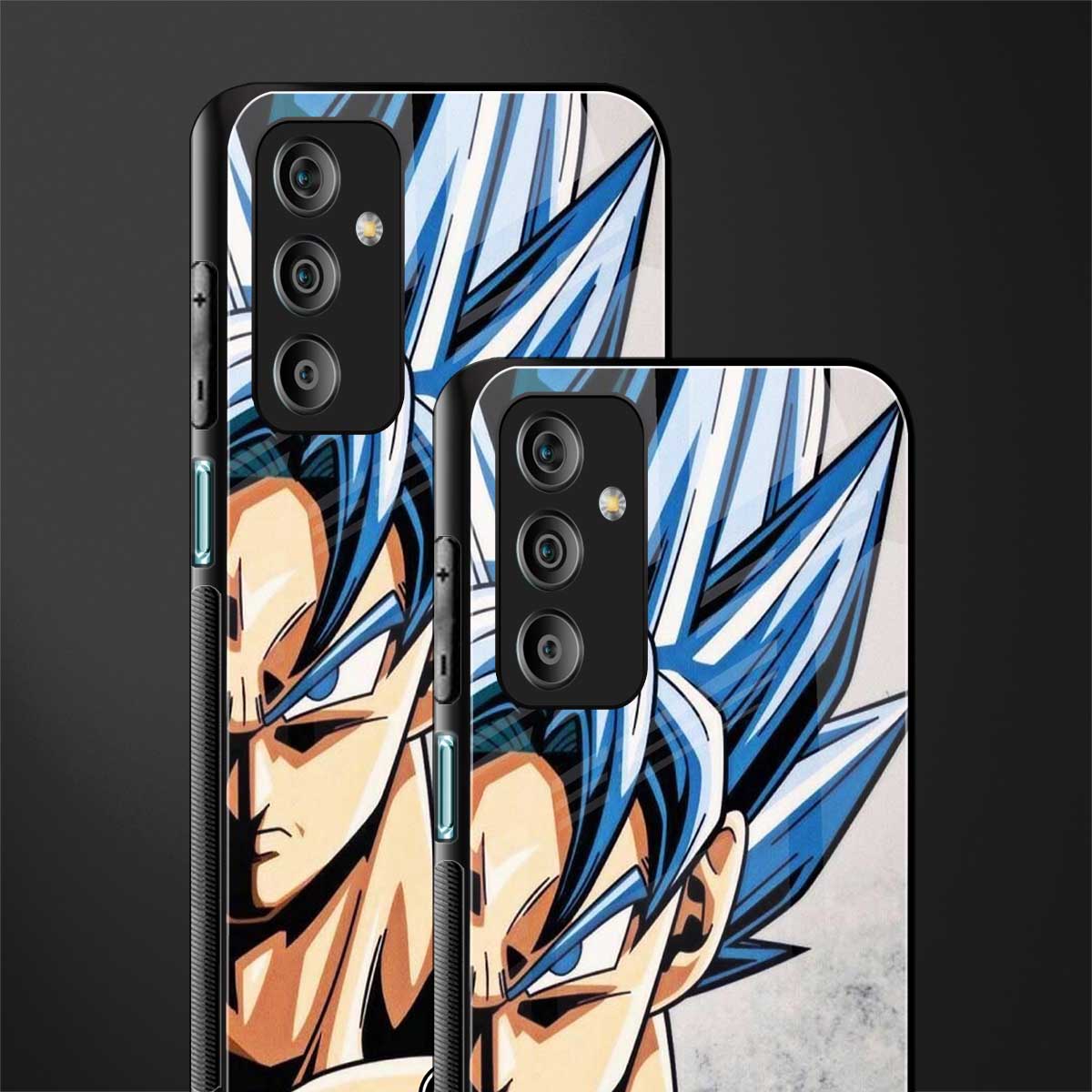 goku dragon ball z anime back phone cover | glass case for samsung galaxy f23 5g