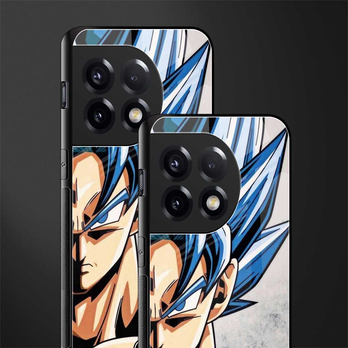 goku dragon ball z anime back phone cover | glass case for oneplus 11r