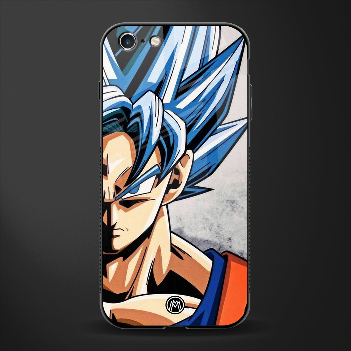 goku dragon ball z anime glass case for iphone 6 image