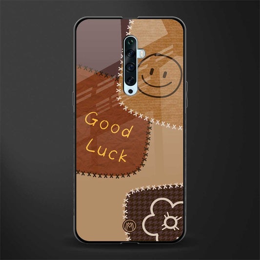 good luck glass case for oppo reno 2f image