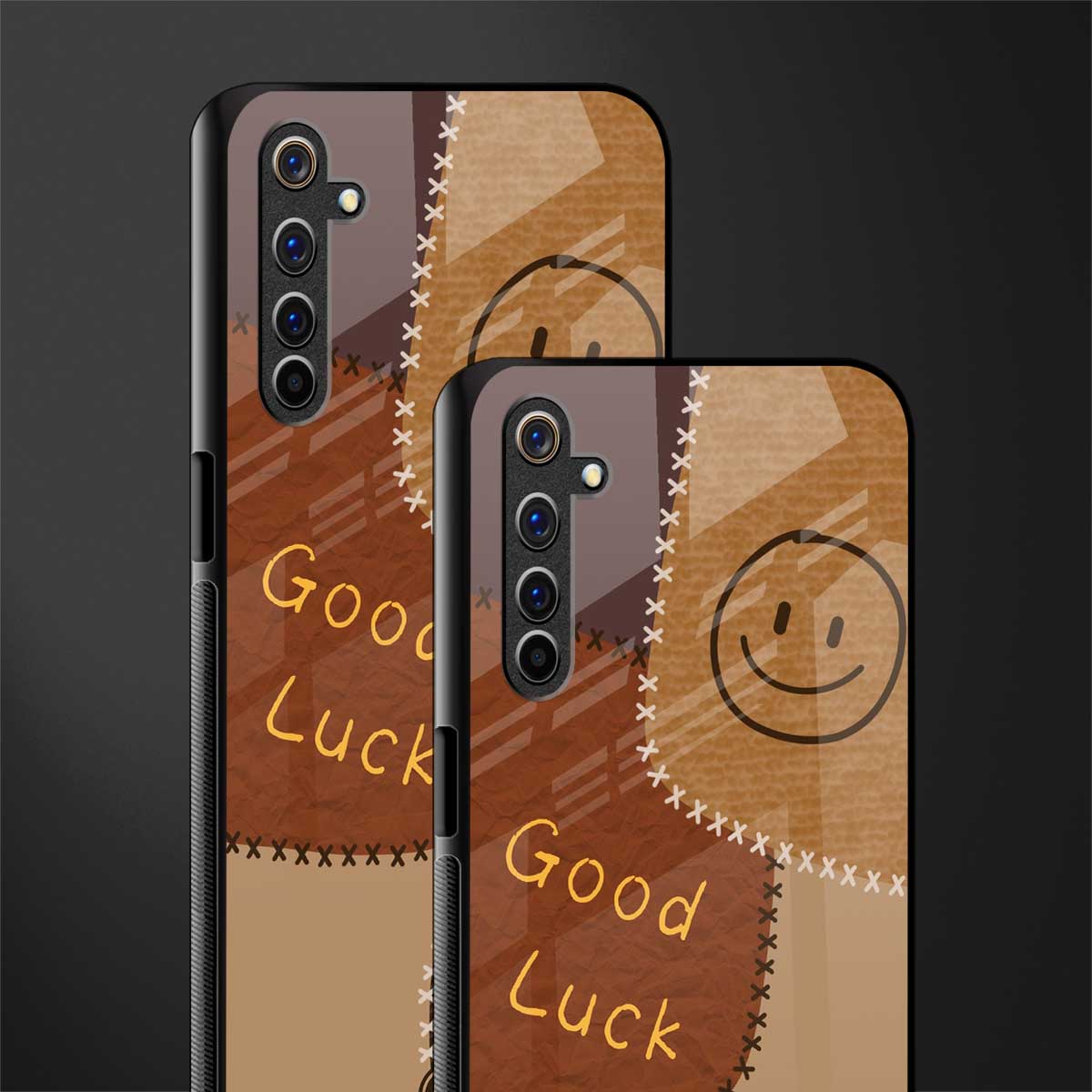good luck glass case for realme 6i image-2