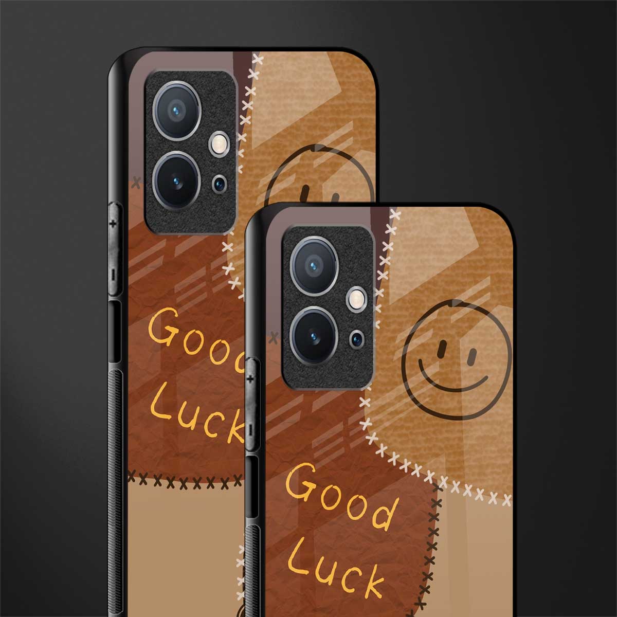 good luck glass case for vivo y75 5g image-2