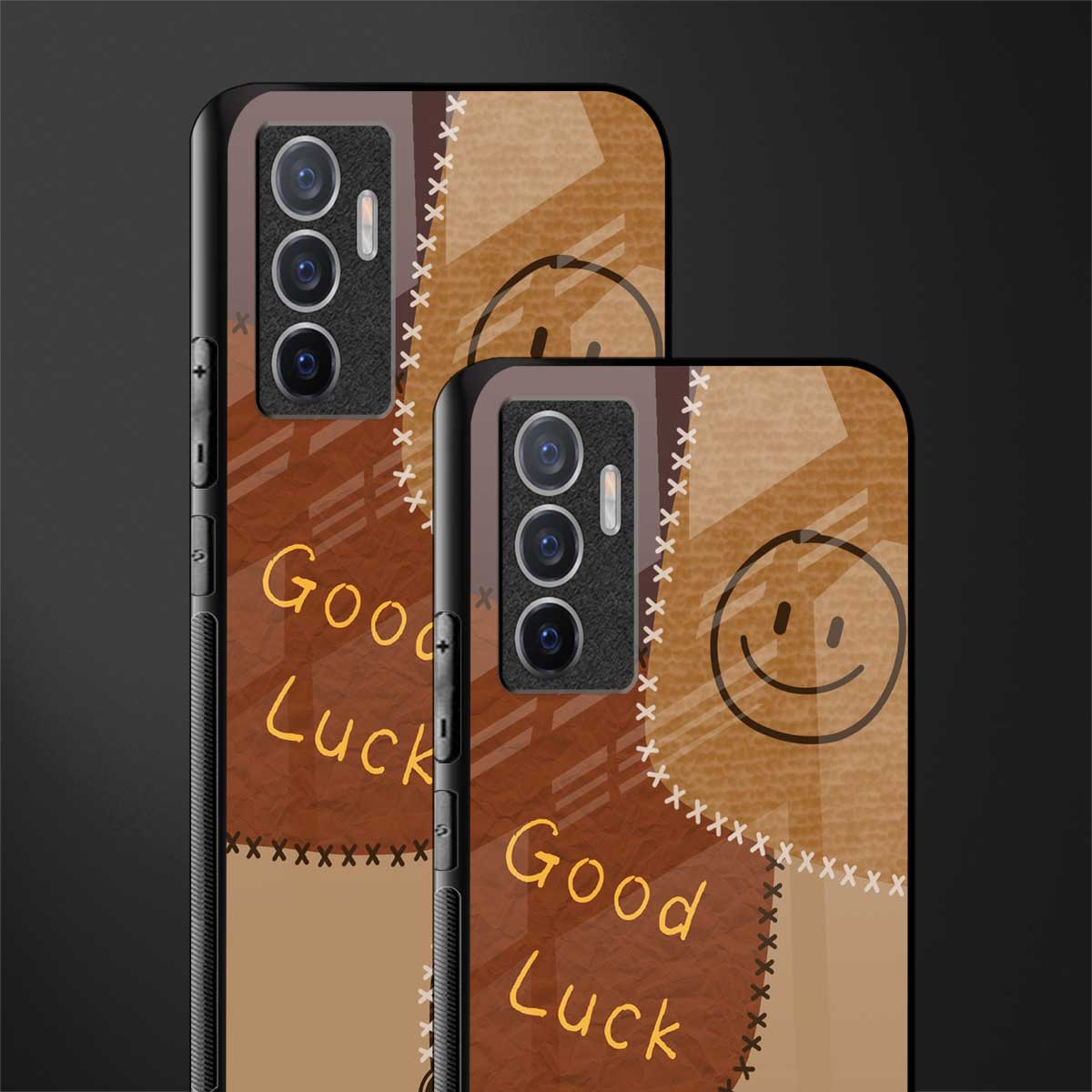 good luck glass case for vivo v23e image-2