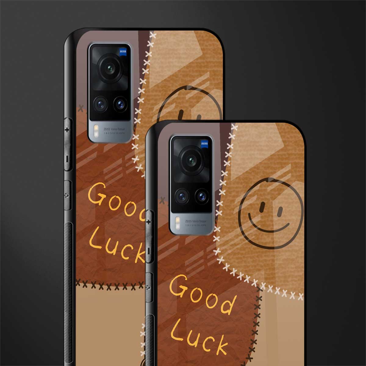 good luck glass case for vivo x60 image-2
