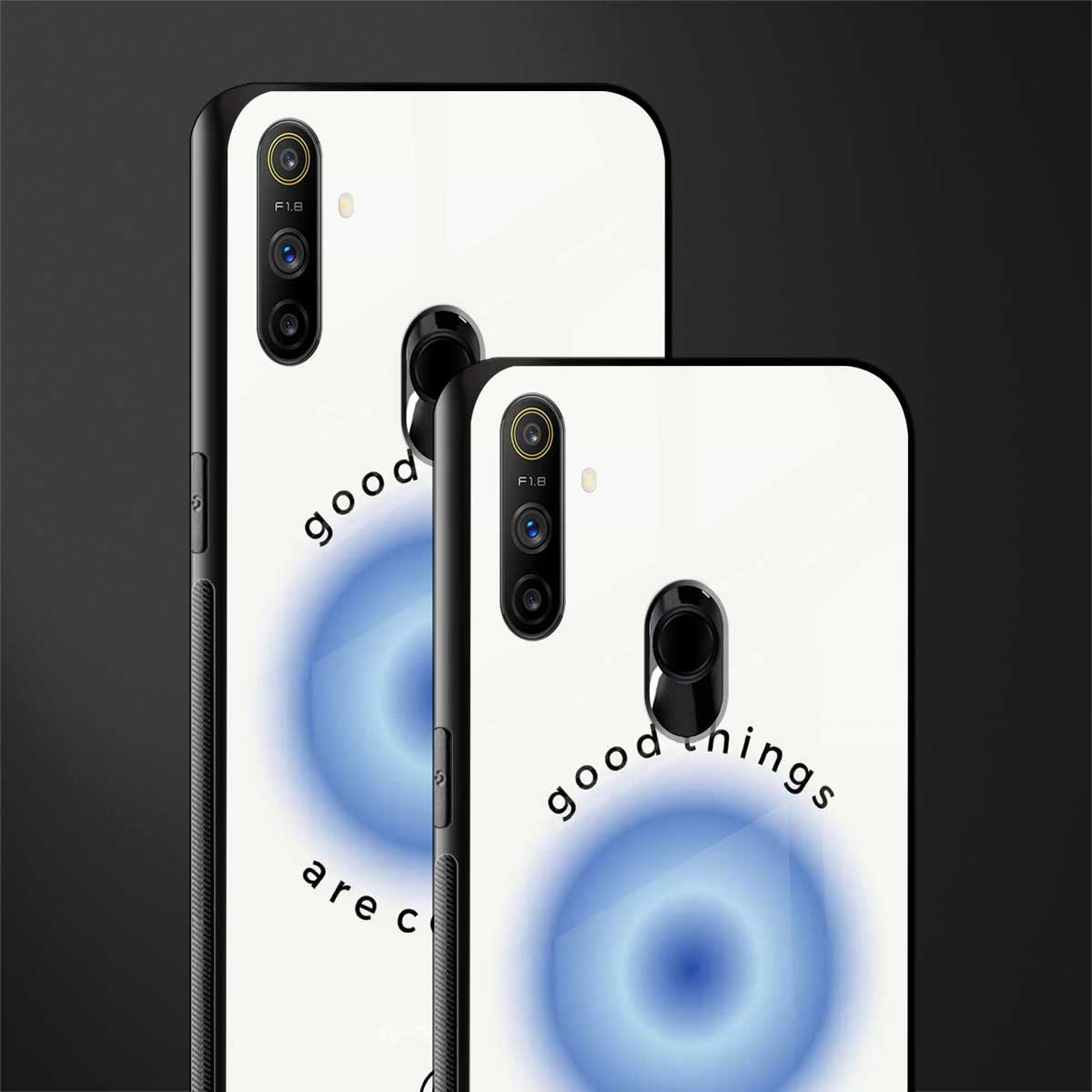 good things are coming glass case for realme narzo 20a image-2