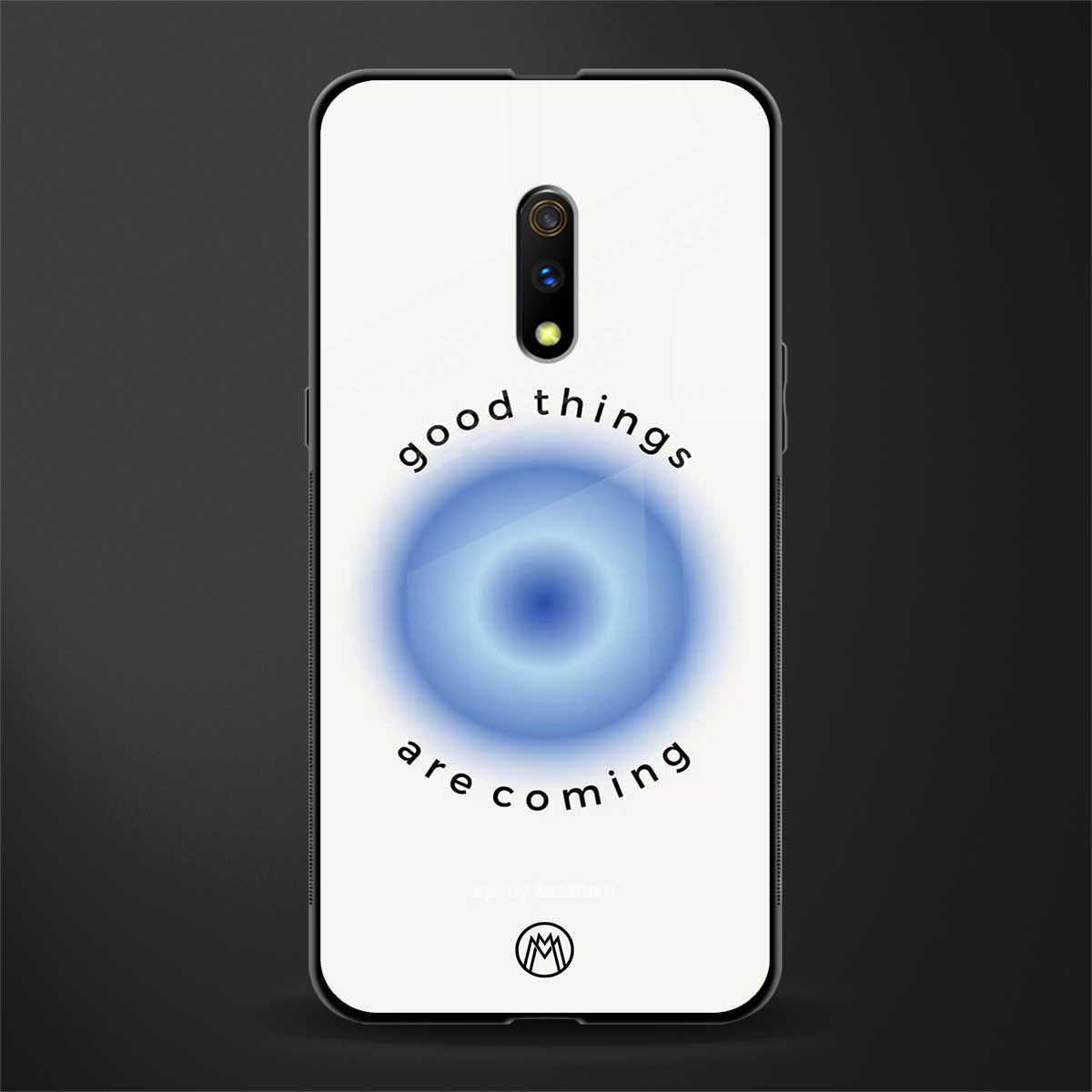 good things are coming glass case for oppo k3 image