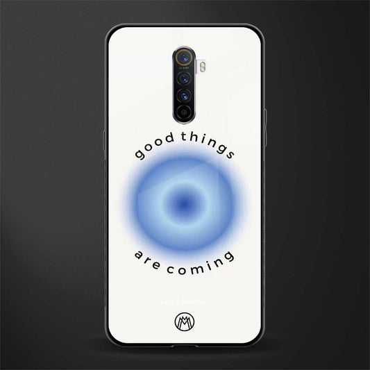 good things are coming glass case for realme x2 pro image