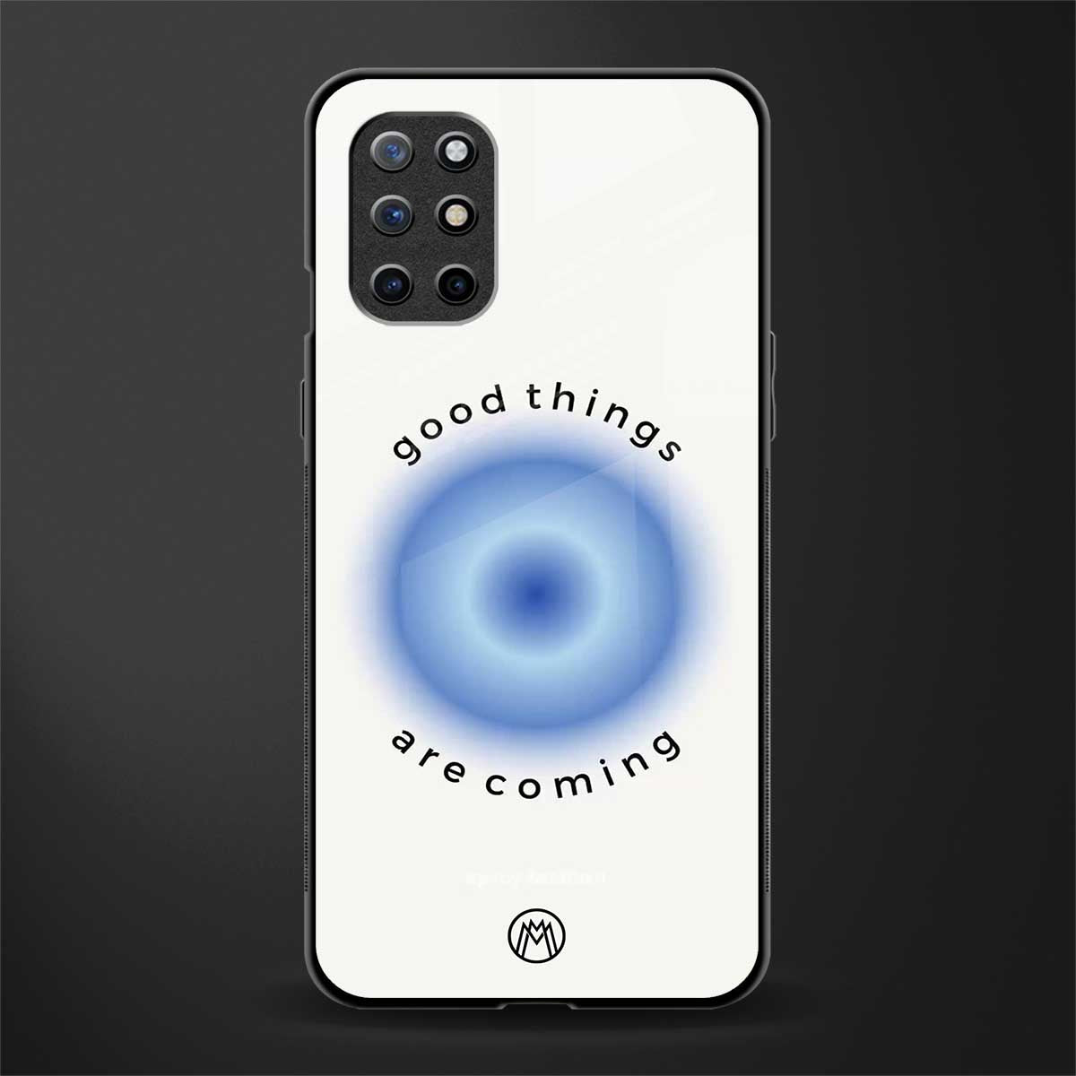 good things are coming glass case for oneplus 8t image
