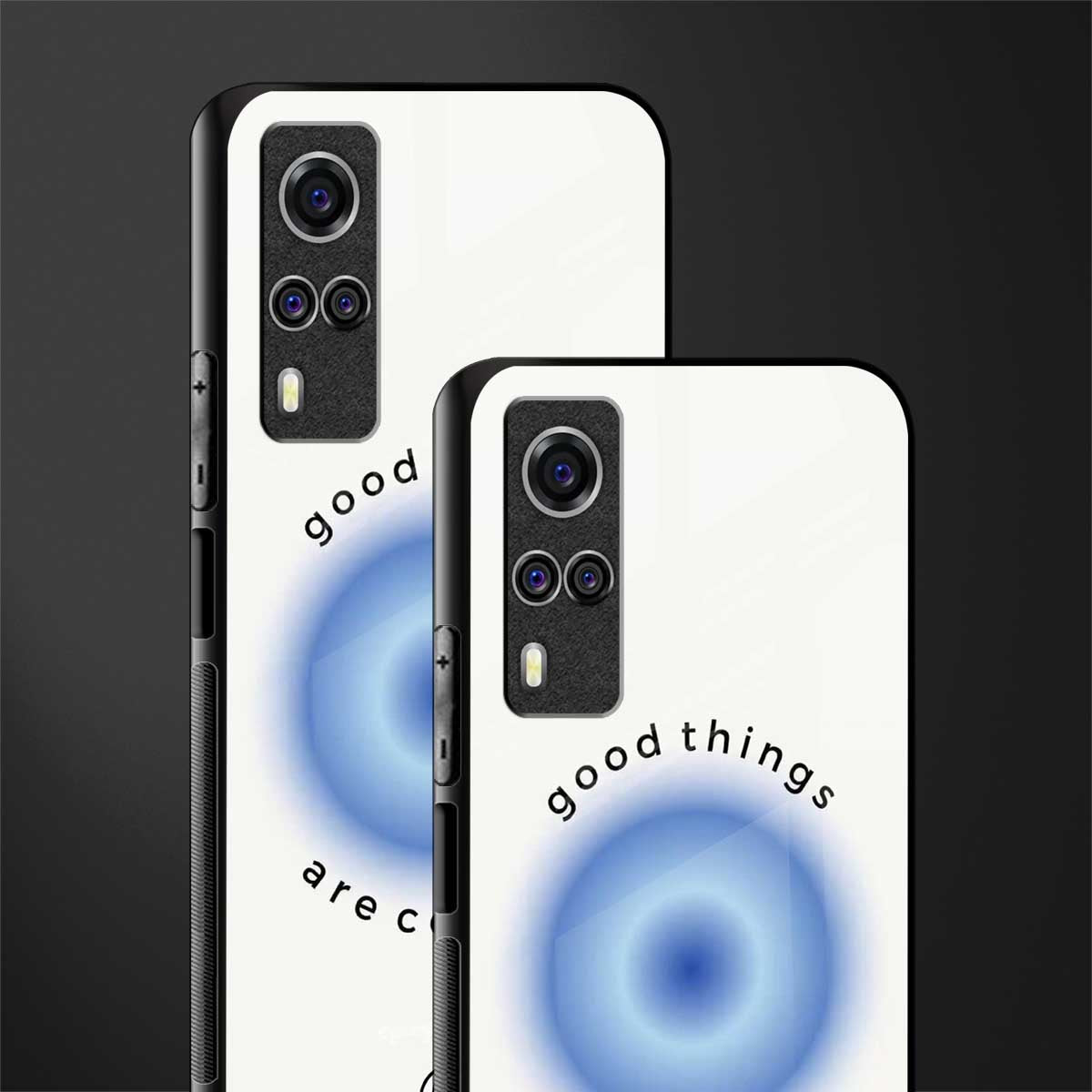 good things are coming glass case for vivo y51 image-2