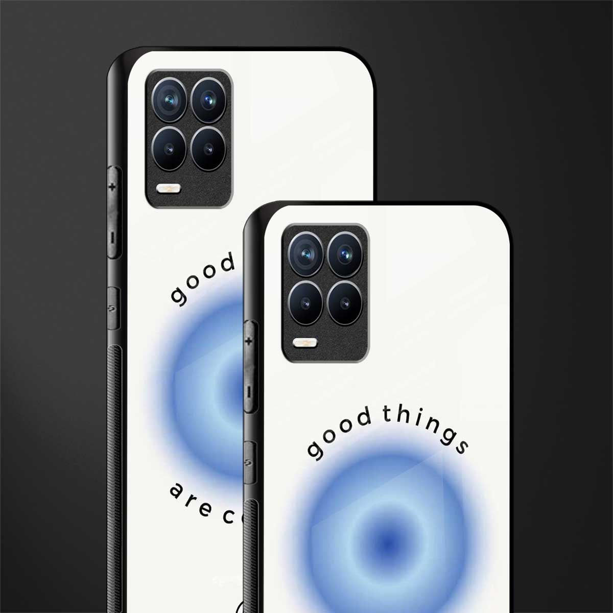 good things are coming glass case for realme 8 4g image-2
