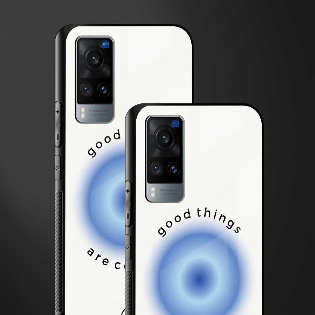 good things are coming glass case for vivo x60 image-2
