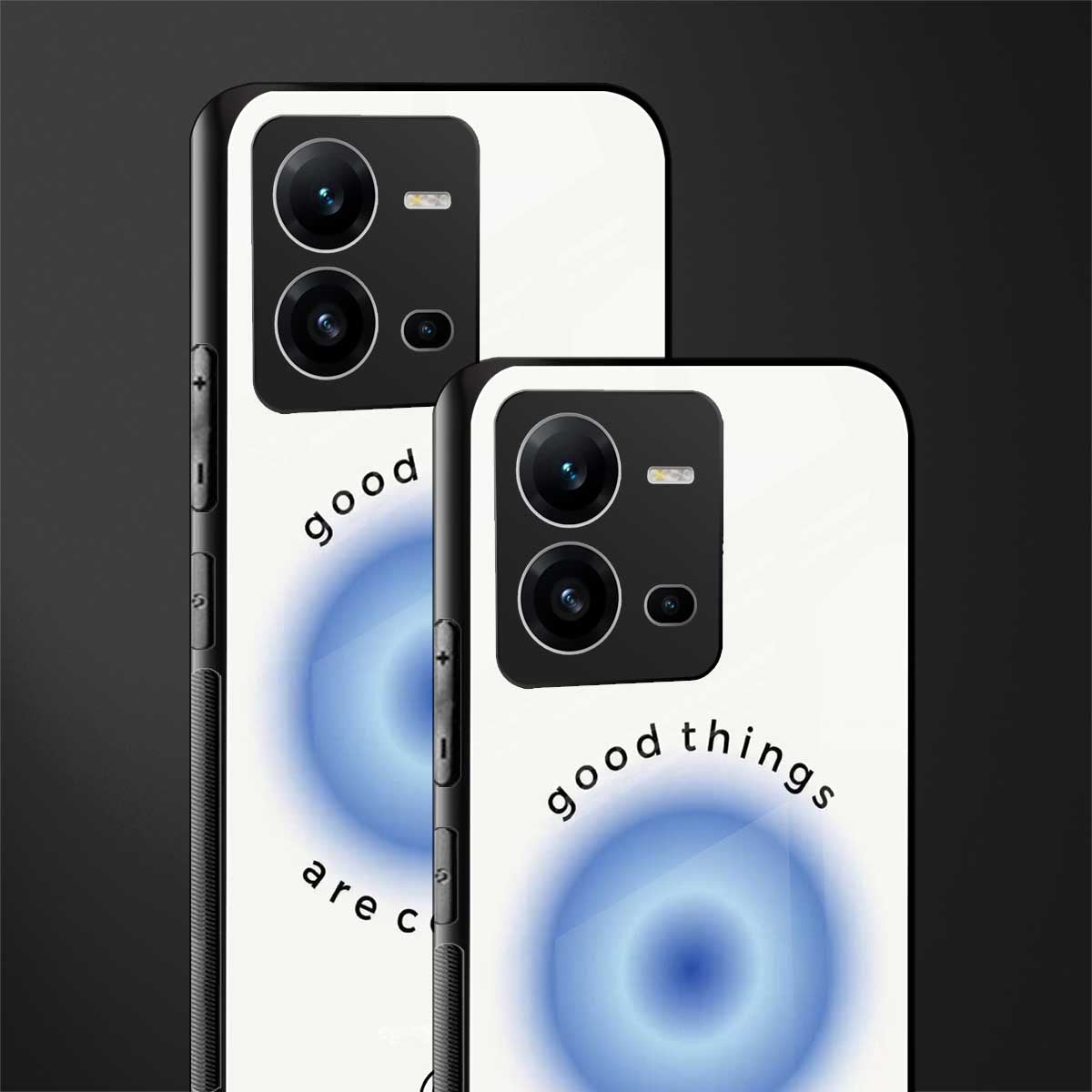 good things are coming back phone cover | glass case for vivo v25-5g