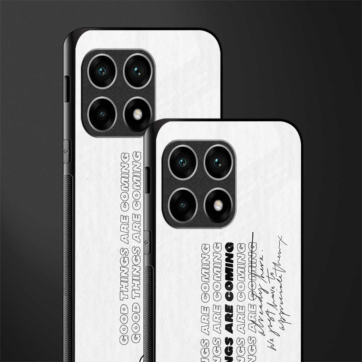 good things are here glass case for oneplus 10 pro 5g image-2
