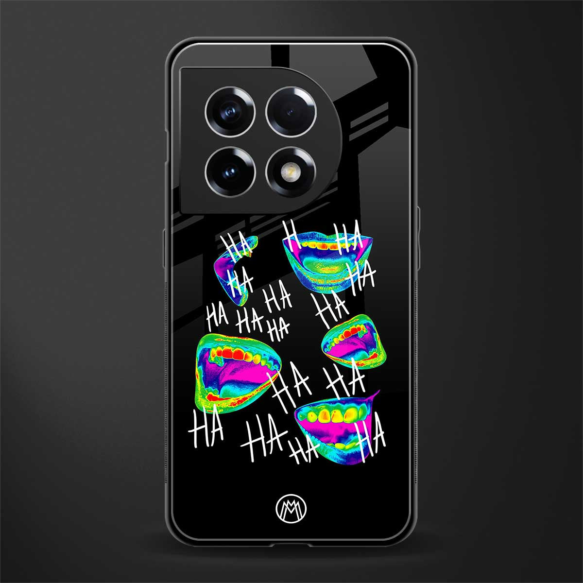 hahahahahaha back phone cover | glass case for oneplus 11