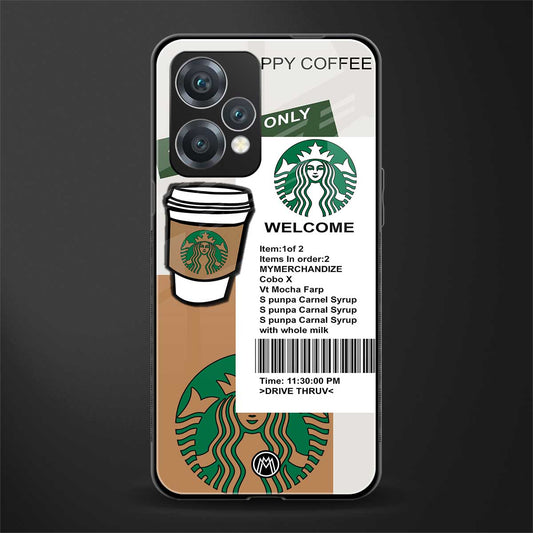 happy coffee back phone cover | glass case for oneplus nord ce 2 lite 5g