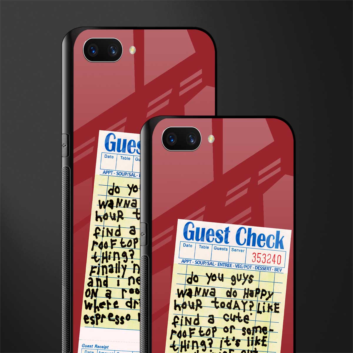 happy hour glass case for realme c1 image-2