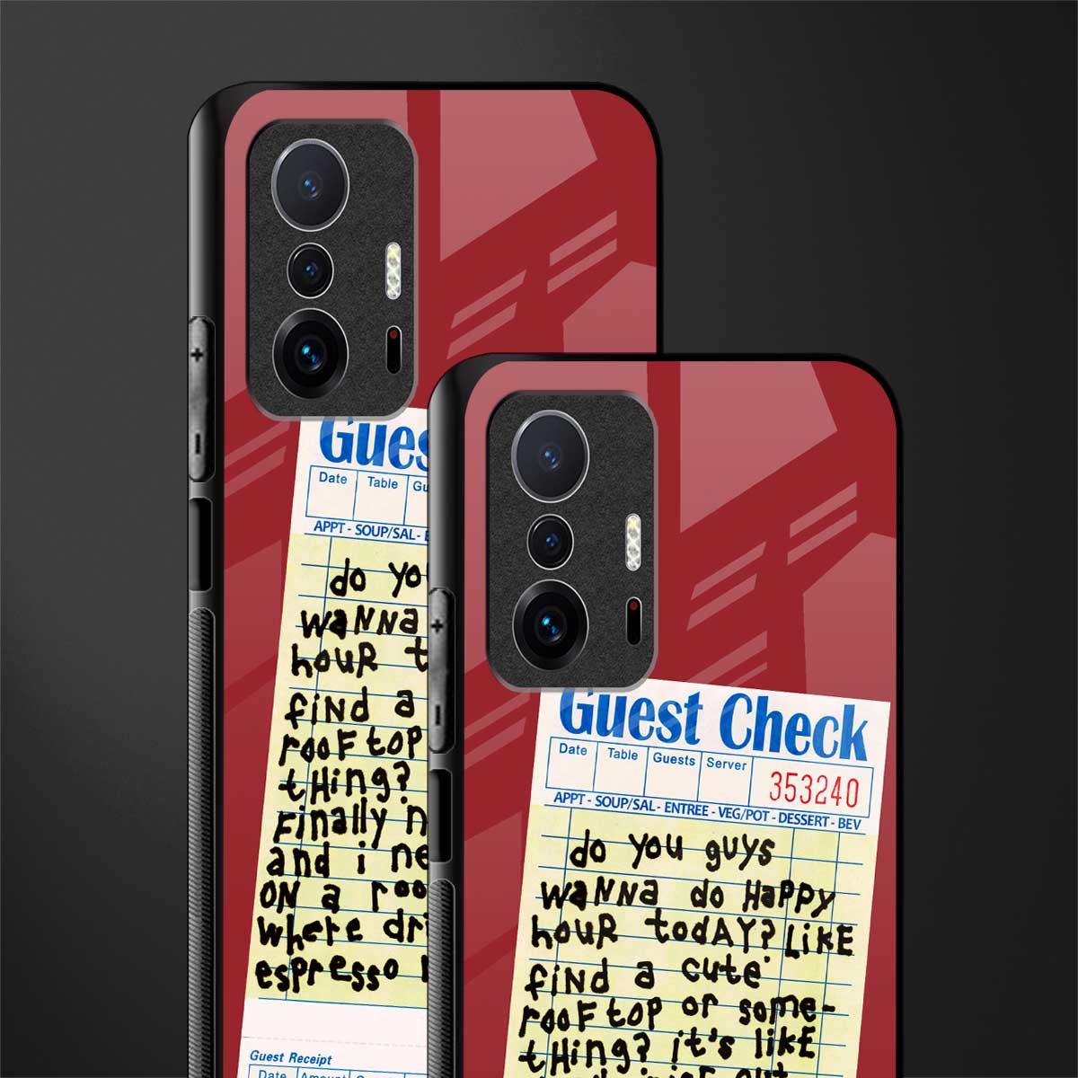 happy hour glass case for mi 11t pro 5g image-2
