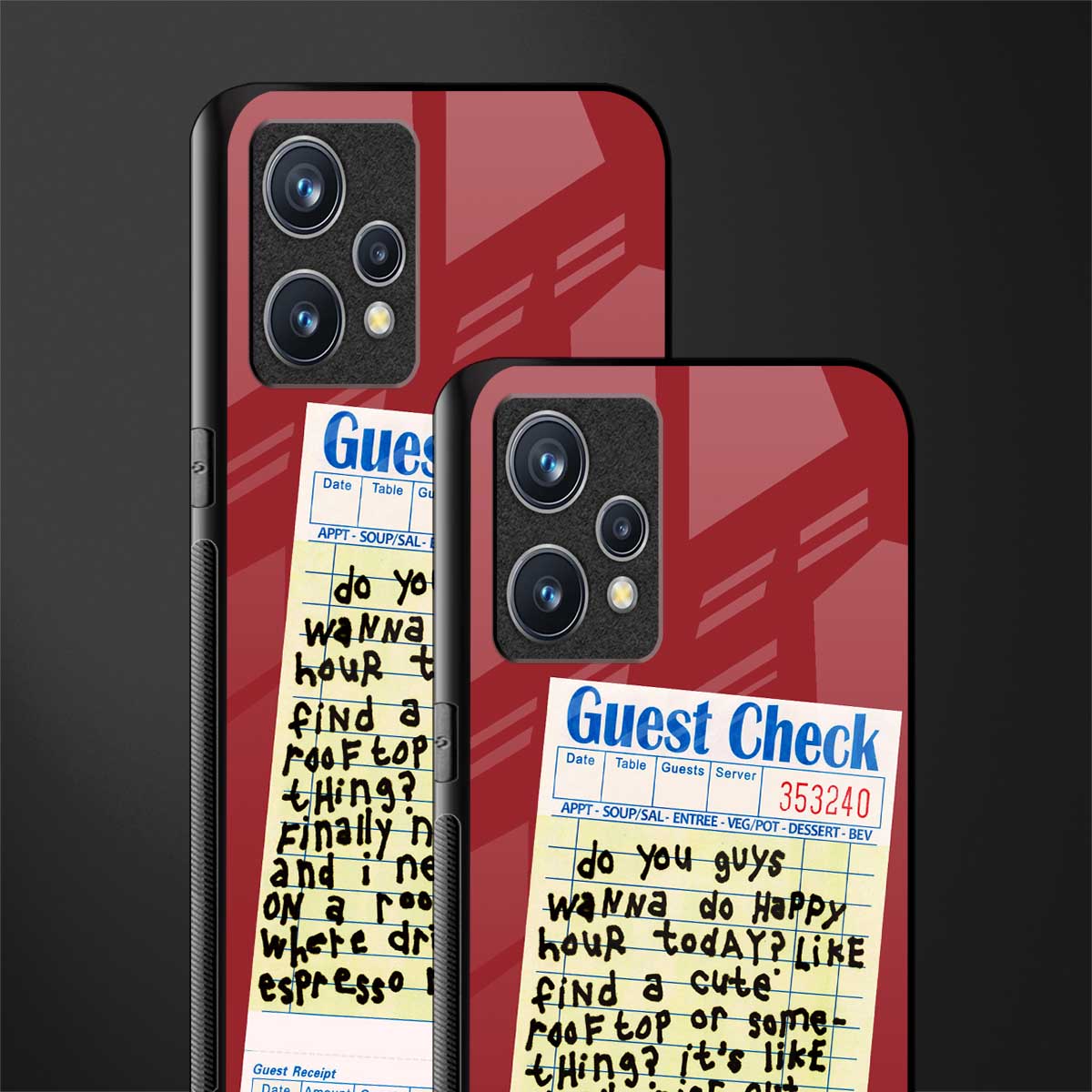 happy hour glass case for realme 9 4g image-2