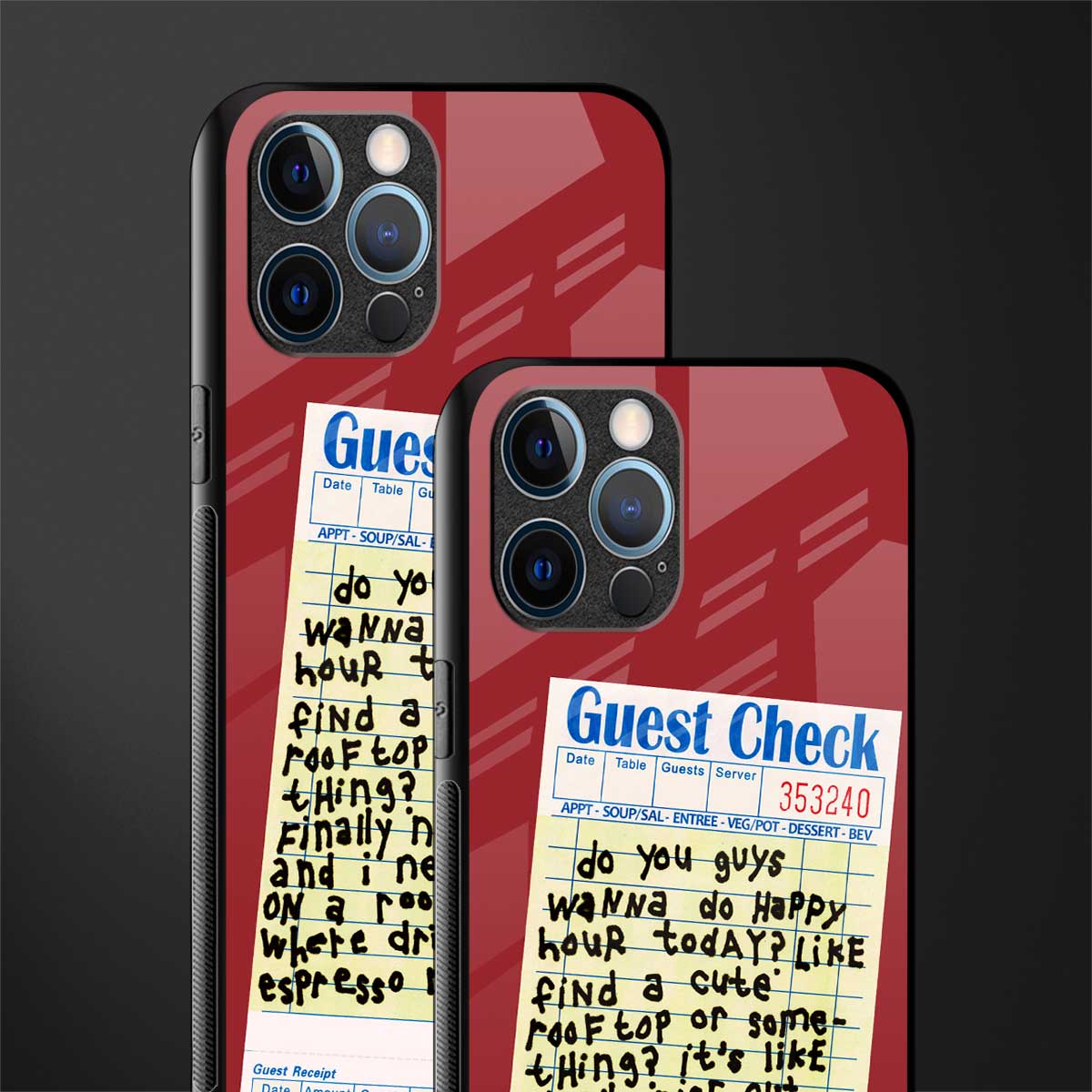 happy hour glass case for iphone 12 pro max image-2
