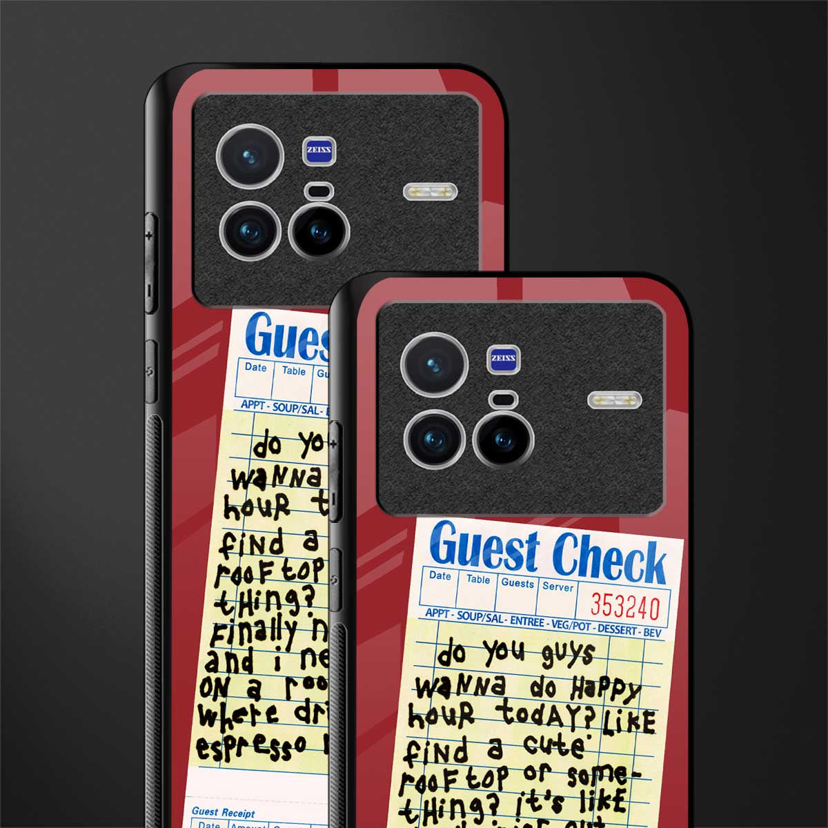 happy hour glass case for vivo x80 image-2