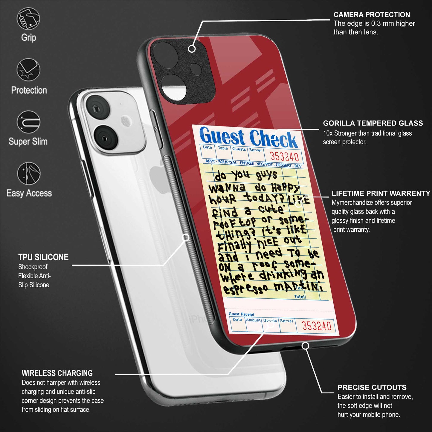 happy hour glass case for oppo reno 3 pro image-4