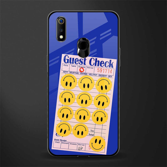 happy meals glass case for realme 3 pro image