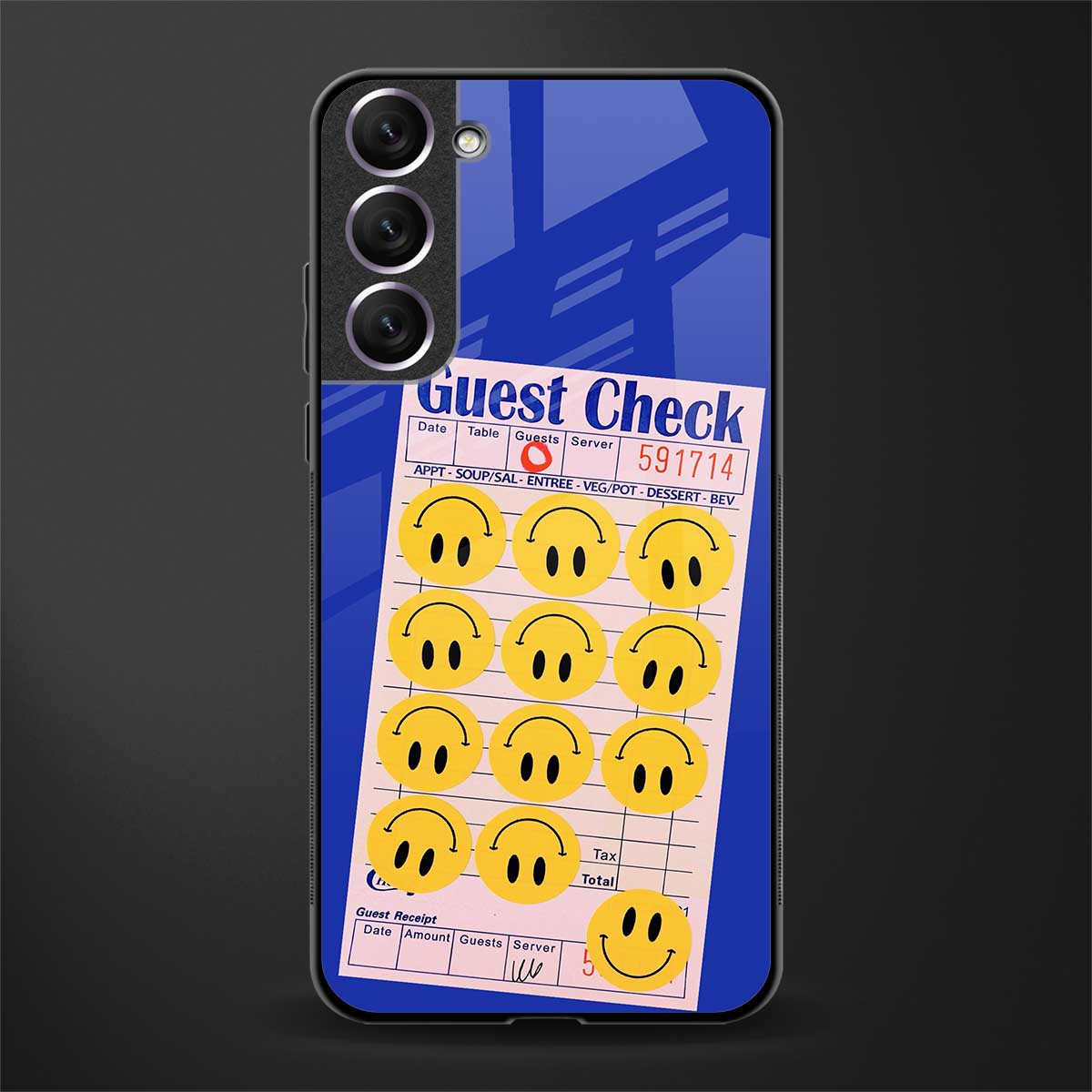 happy meals glass case for samsung galaxy s21 plus image