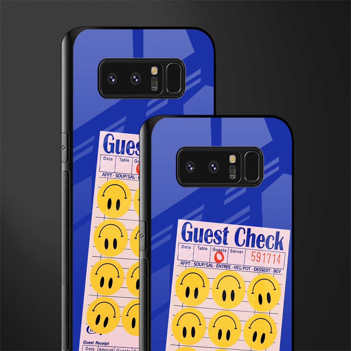 happy meals glass case for samsung galaxy note 8 image-2