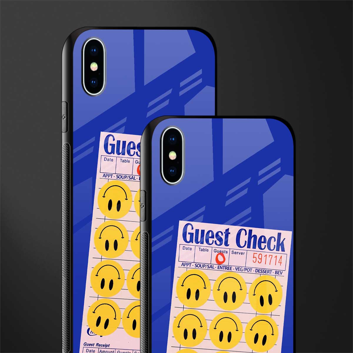 happy meals glass case for iphone xs max image-2