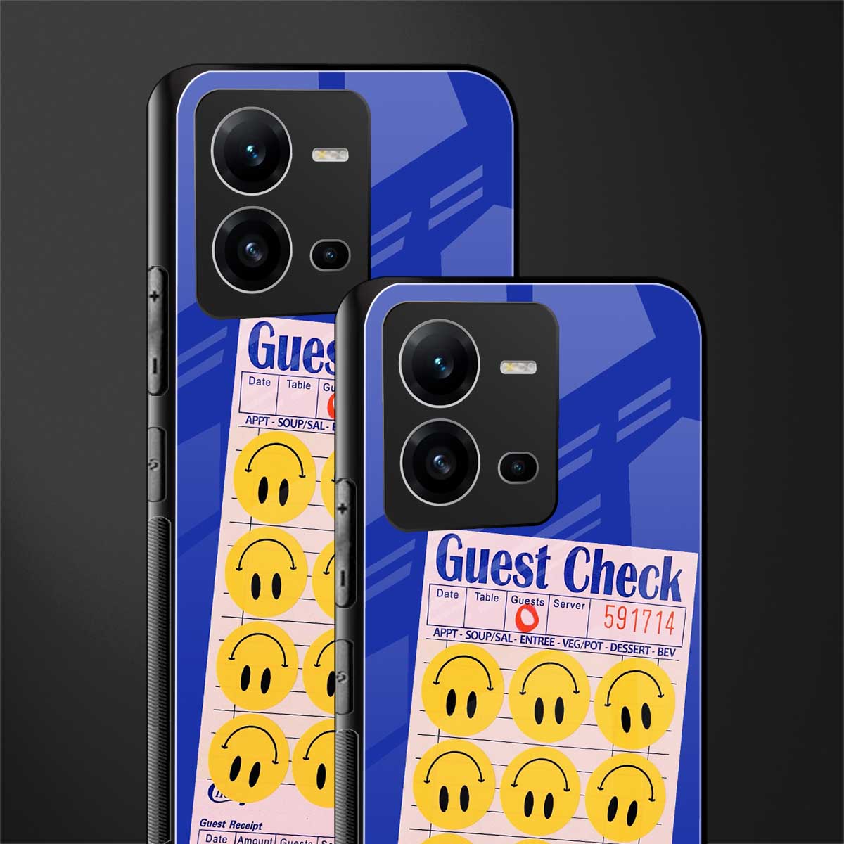 happy meals back phone cover | glass case for vivo v25-5g