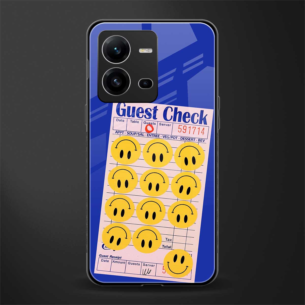 happy meals back phone cover | glass case for vivo v25-5g