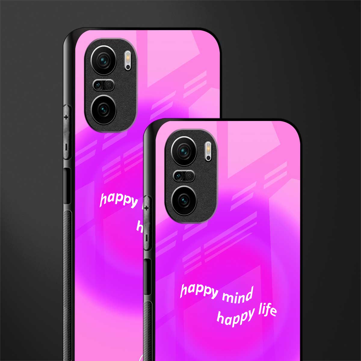 happy mind glass case for mi 11x 5g image-2
