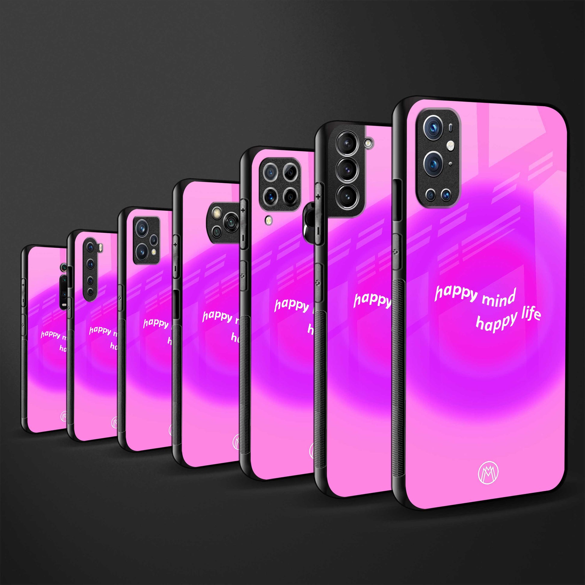 happy mind glass case for iphone 12 image-3