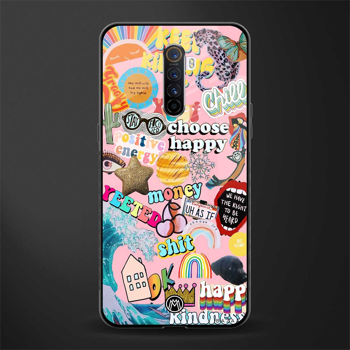 happy summer collage glass case for realme x2 pro image