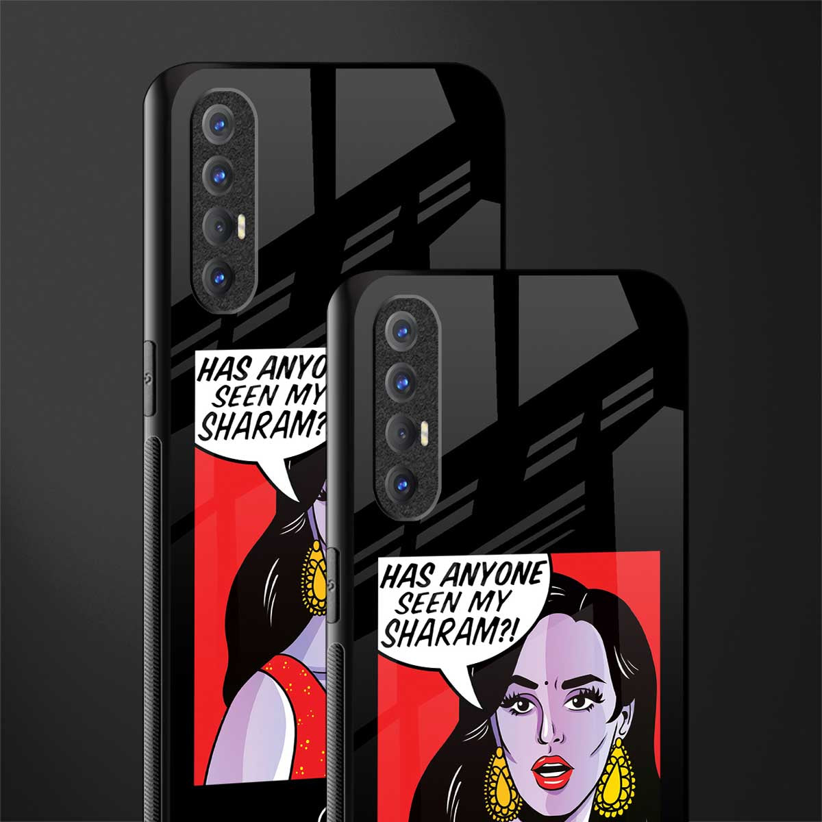 has anyone seen my sharam glass case for oppo reno 3 pro image-2