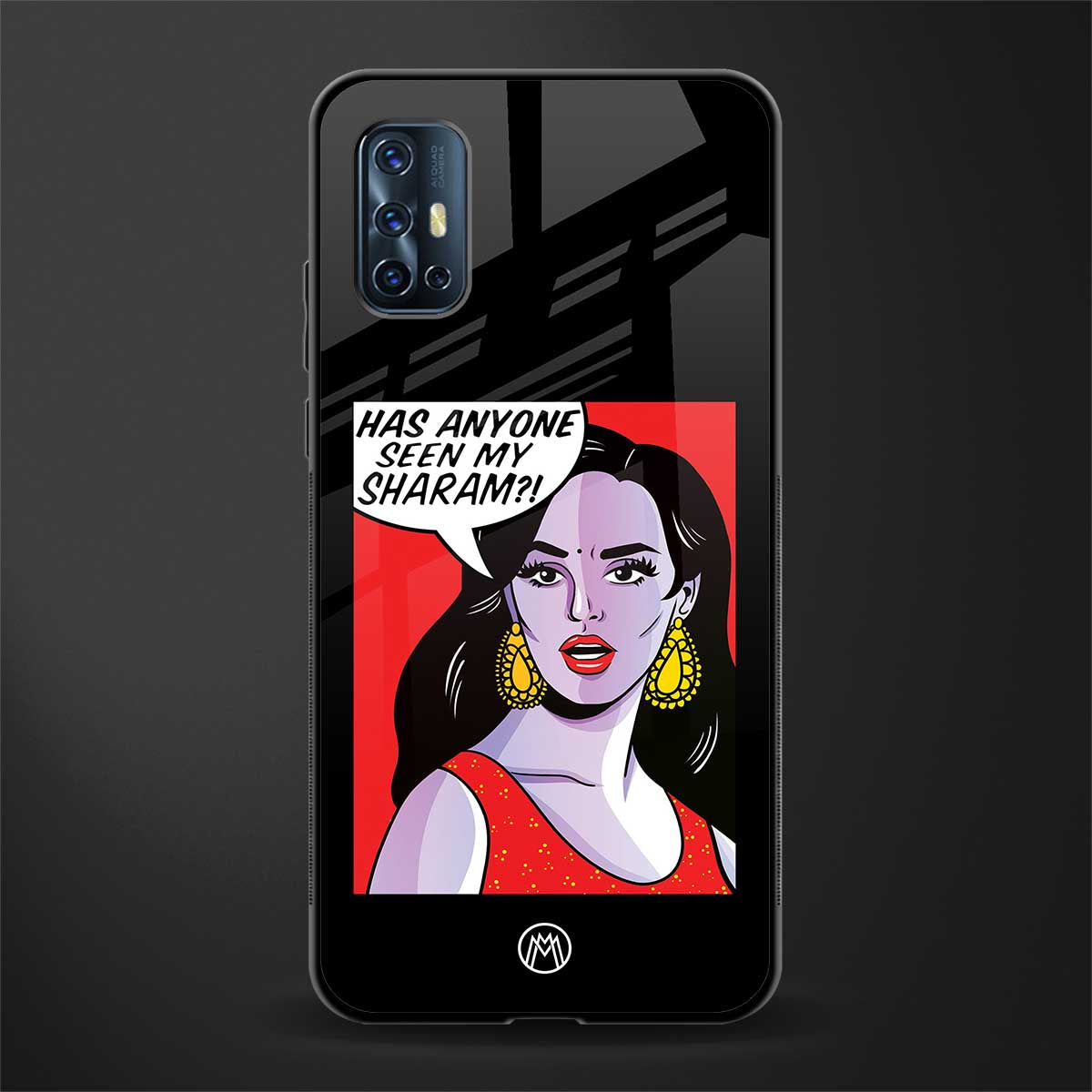 has anyone seen my sharam glass case for vivo v17 image