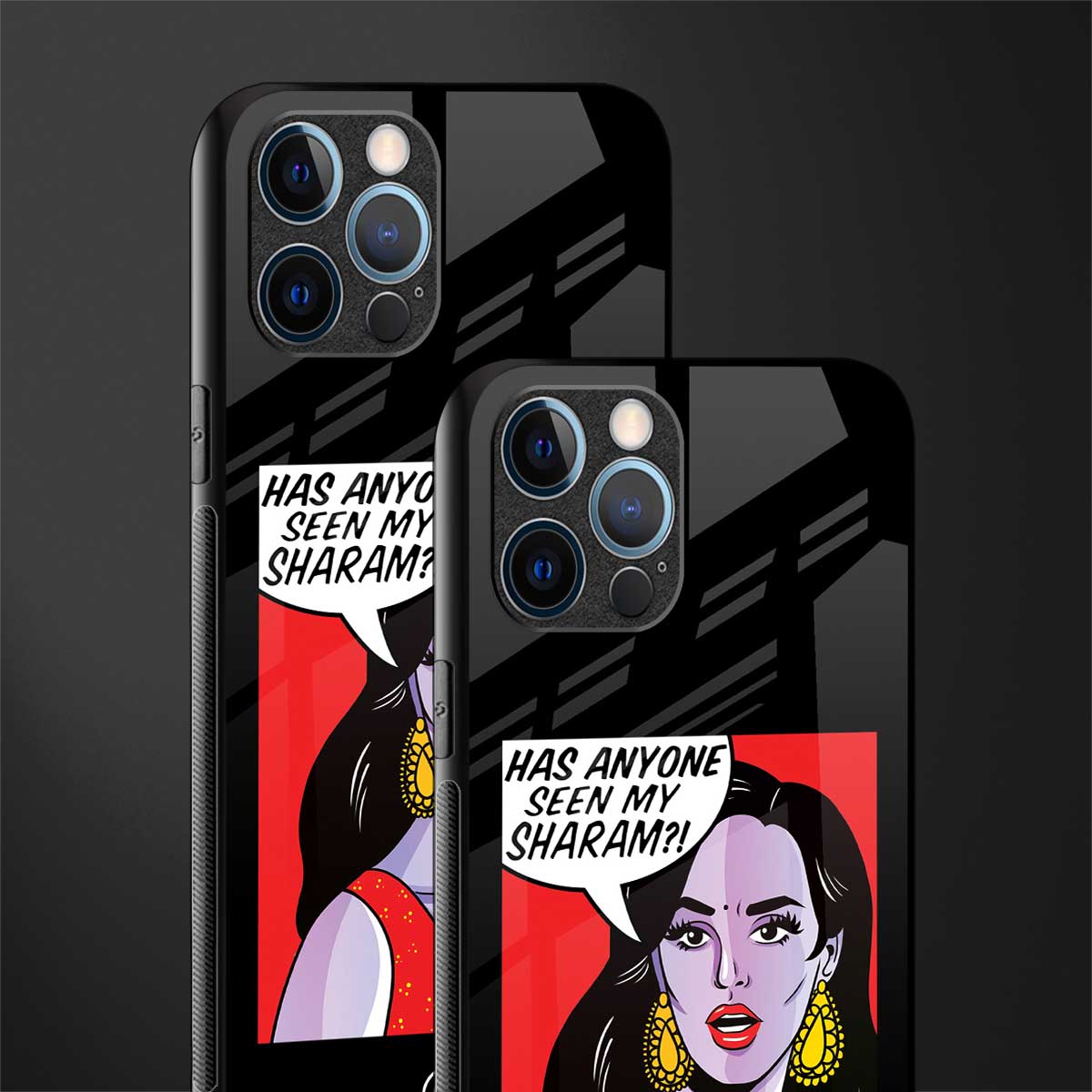 has anyone seen my sharam glass case for iphone 12 pro max image-2