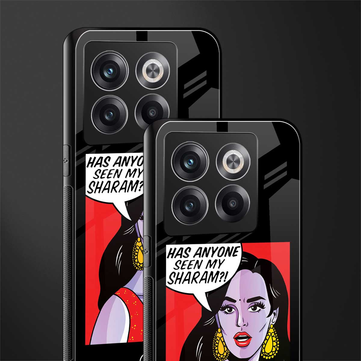 has anyone seen my sharam back phone cover | glass case for oneplus 10t