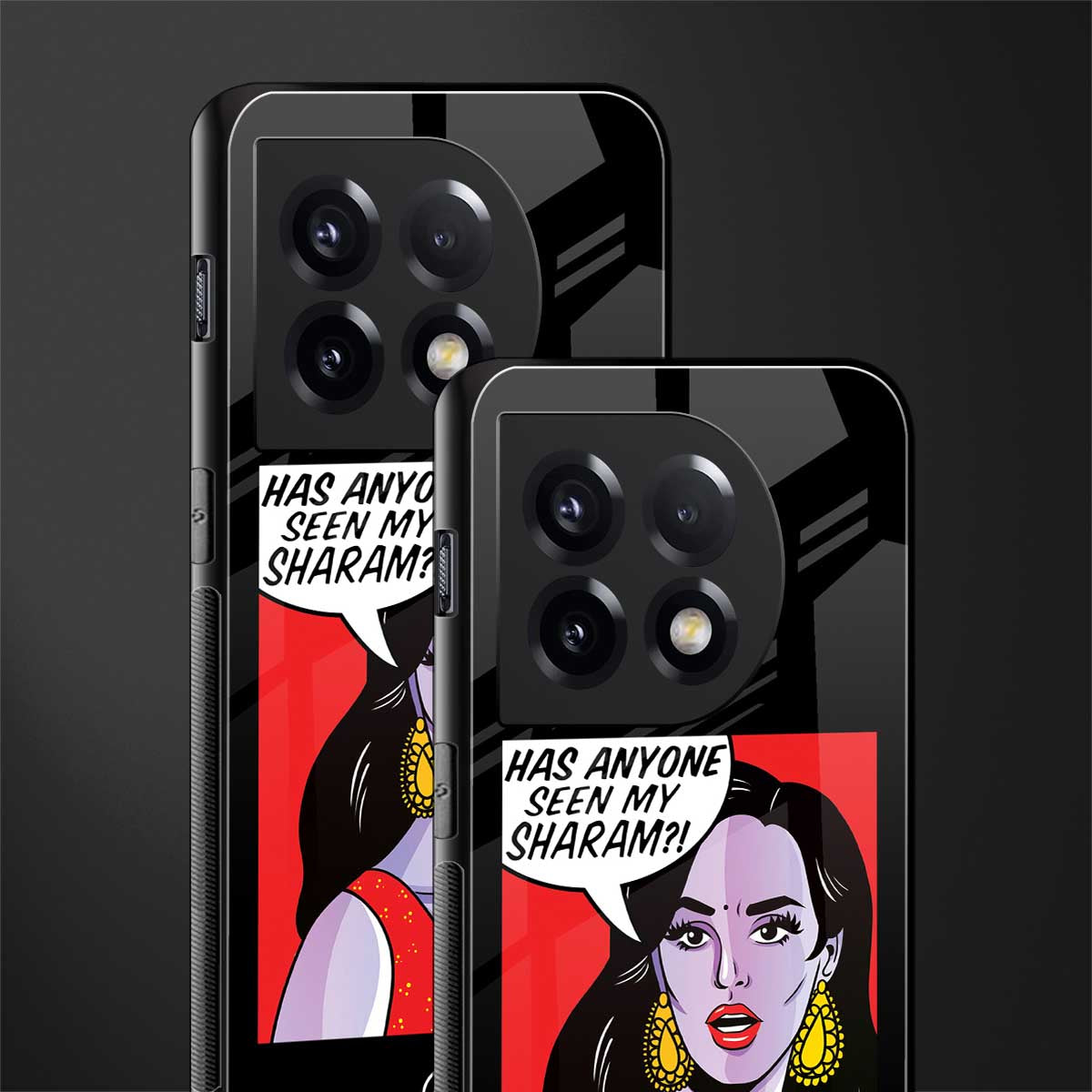 has anyone seen my sharam back phone cover | glass case for oneplus 11