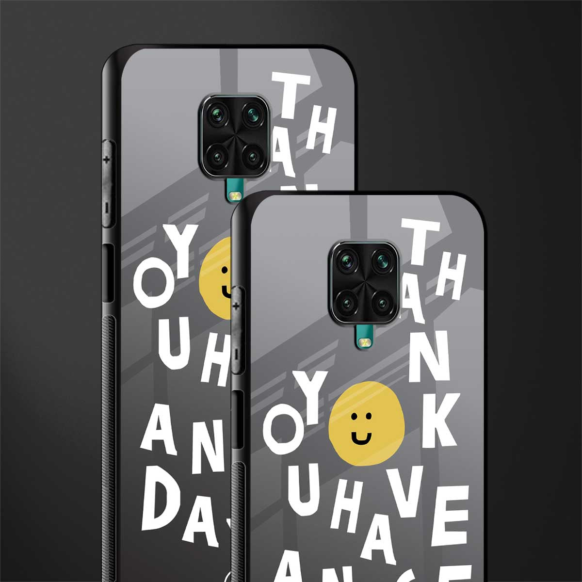 have a nice day glass case for poco m2 pro image-2