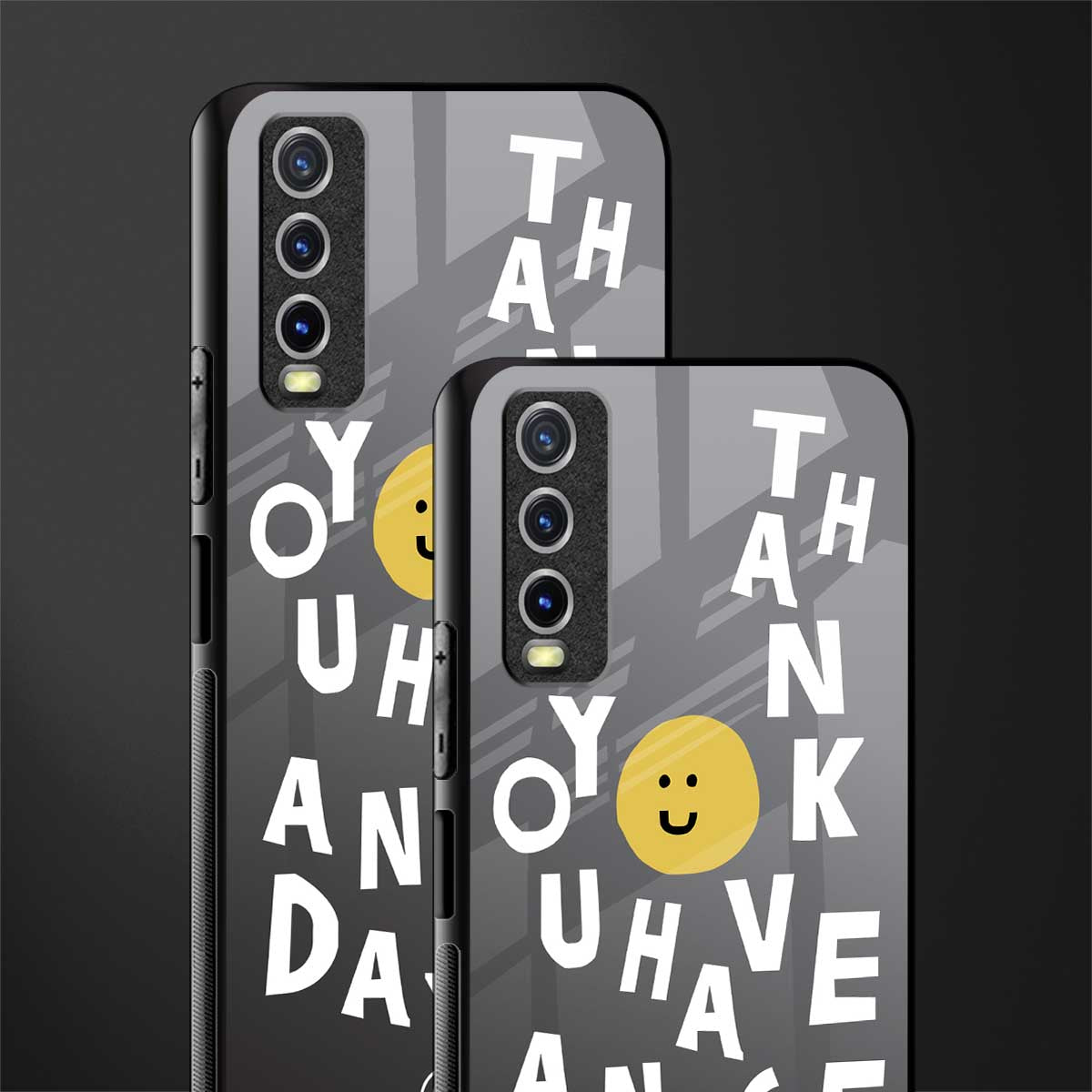 have a nice day glass case for vivo y20 image-2