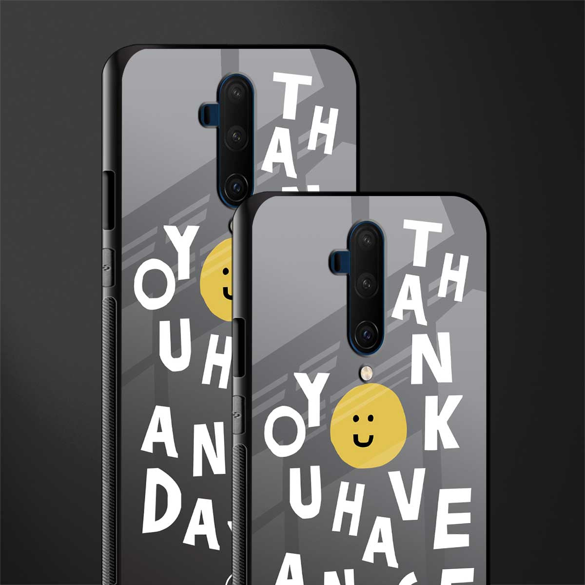 have a nice day glass case for oneplus 7t pro image-2