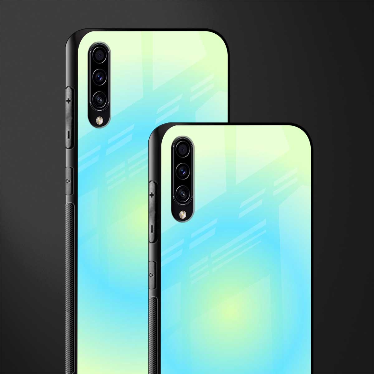 hawaiian breeze glass case for samsung galaxy a70 image-2