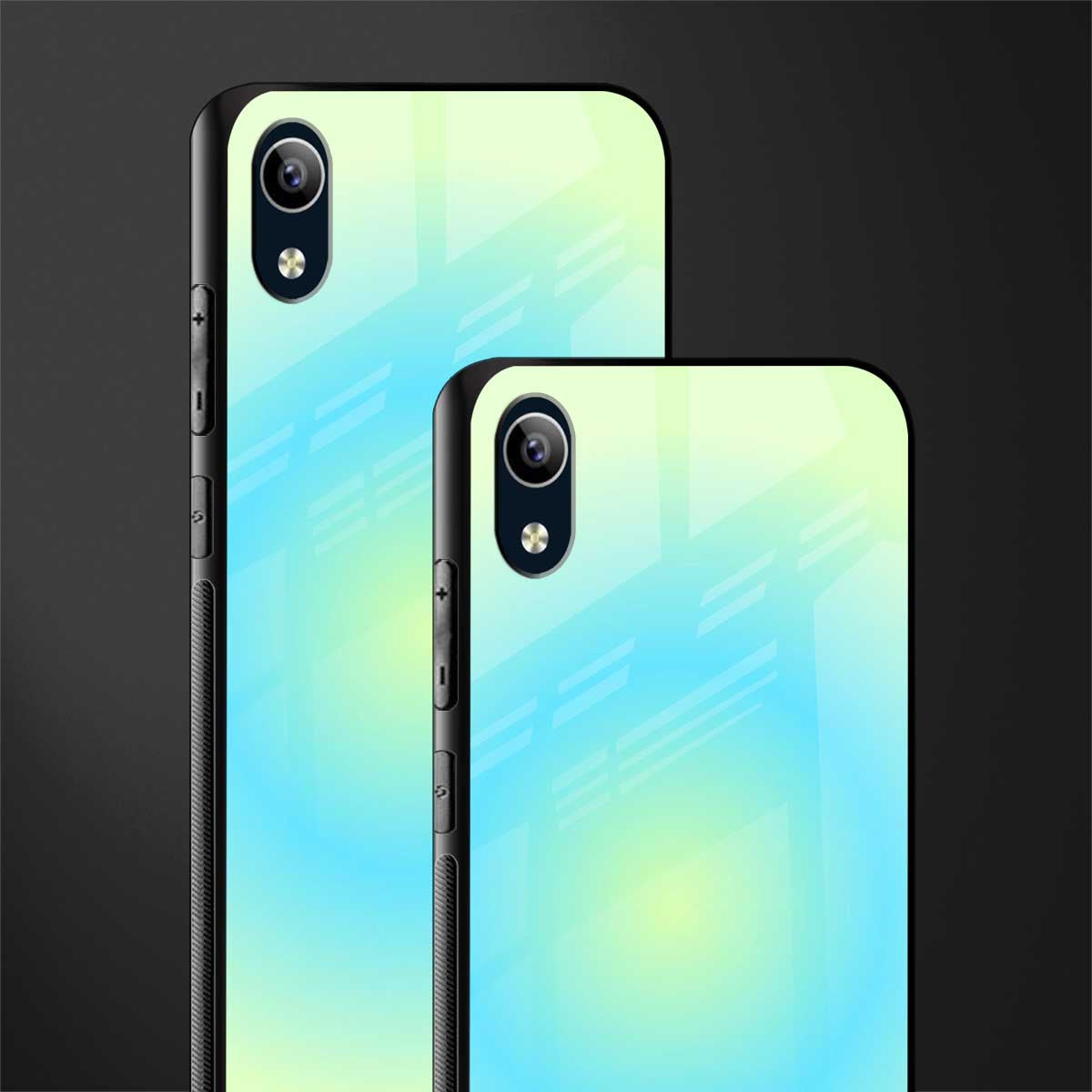 hawaiian breeze glass case for vivo y1s without fingerprint image-2