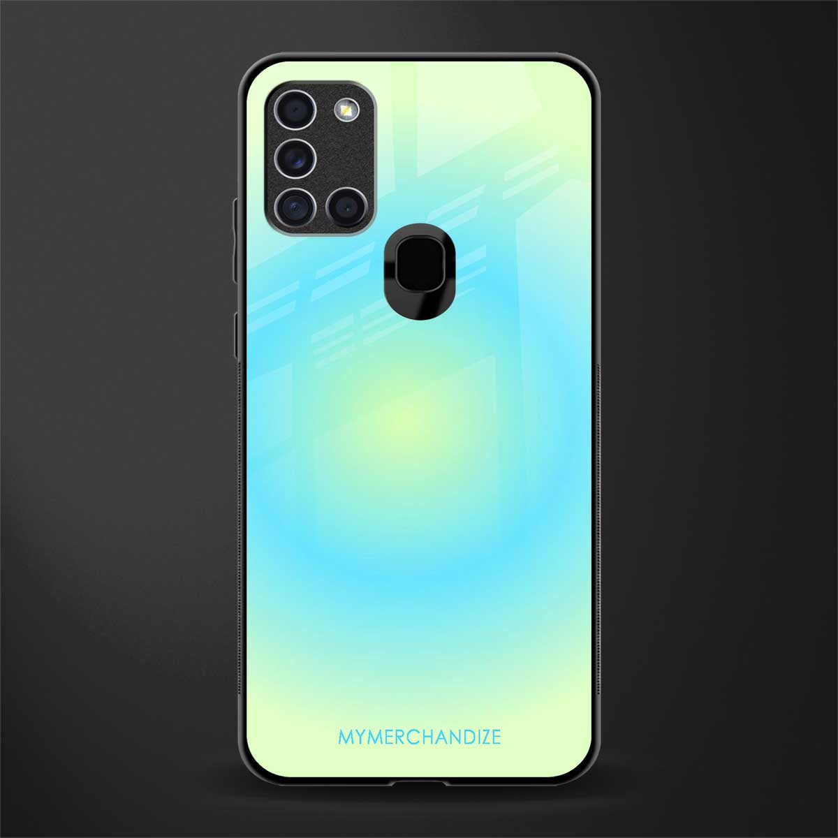 hawaiian breeze glass case for samsung galaxy a21s image