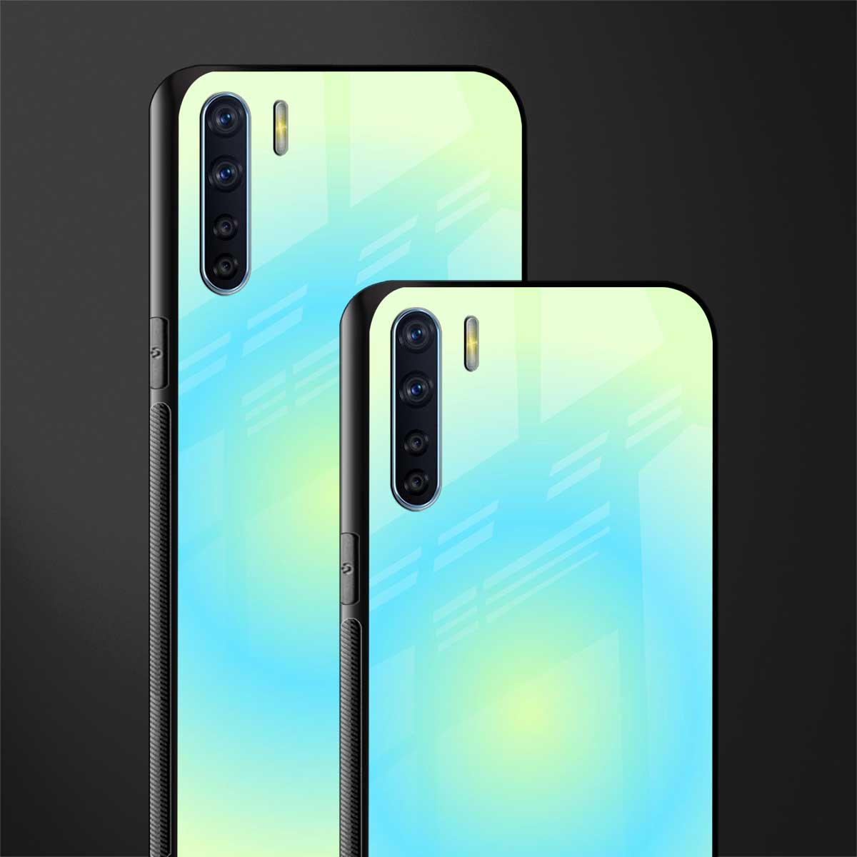 hawaiian breeze glass case for oppo f15 image-2
