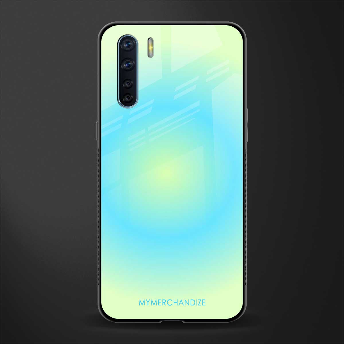 hawaiian breeze glass case for oppo f15 image