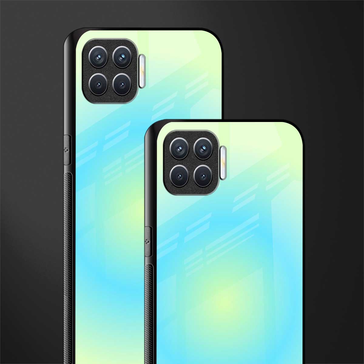 hawaiian breeze glass case for oppo f17 pro image-2