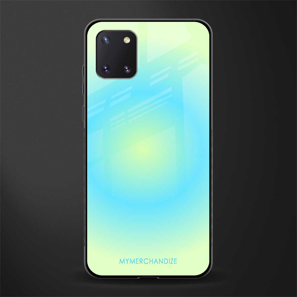 hawaiian breeze glass case for samsung a81 image